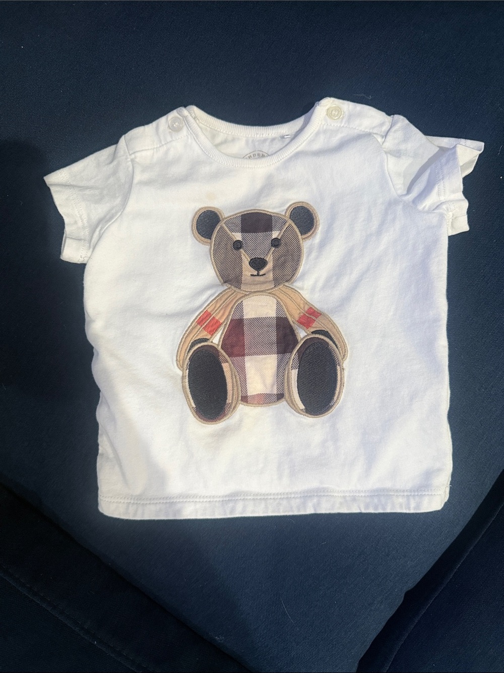 Burberry unisex 12 month tshirt